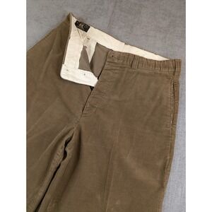 Double RL Ralph Lauren Pants Men 34x34 (34x31) Corduroy Button Fly Made in USA